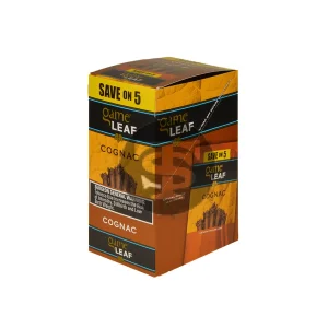Game Leaf Cigarillos Save on 5 Cognac 8 pack of 5