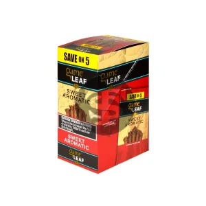 Game Leaf Cigarillos Save on 5 Sweet Aromatic 8 pack of 5