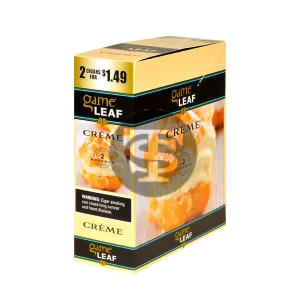 Game Leaf Creme Cigarillos 2 for $1.49, 15 Pouches of 2