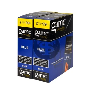 Game Vega Cigarillos Blue Foil 2 for 99 Cents 30 Pouches of 2