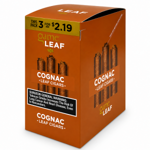 Game Leaf Cognac 3 for 2.19