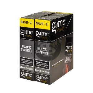 Game Vega Cigarillos Black Sweets Foil 30 Pouches of 2