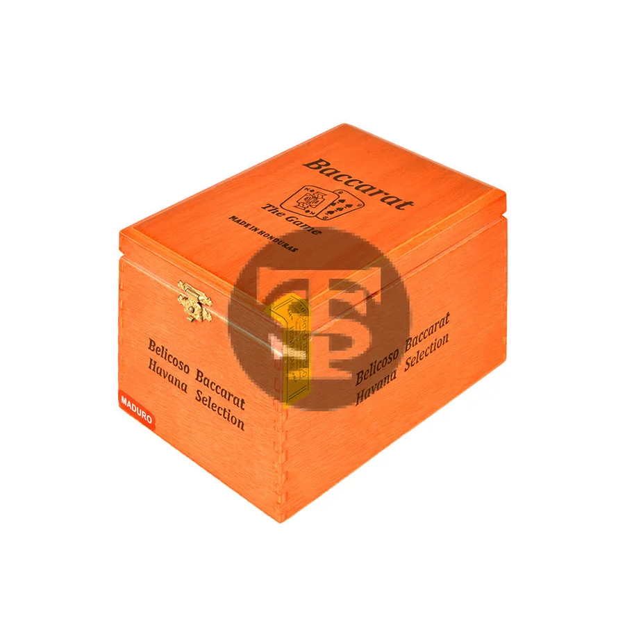 Camacho Baccarat The Game Belicoso Maduro Cigars Box of 20