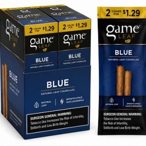 Game Foil Fresh Cigarillos Blue 2 for $1.29 Pre-Priced