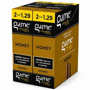 Game FoilFresh Cigarillos Honey (Gold) 2 for $1.29 Pre-Priced