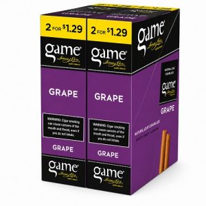 Game FoilFresh Cigarillos Grape 2 for $1.29