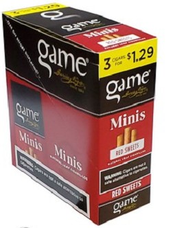 Game MINI Cigarillos Red Sweet 3 for $1.29