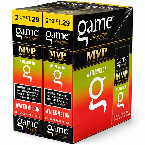 Game FoilFresh Cigarillos Watermelon 2 for 1.29 (MVP edition)