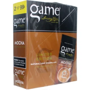 Game Leaf Cigars Natural 15 Pouches of 2