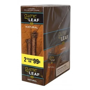 Game Leaf Cigars Peach Sangria 15 Pouches of 2