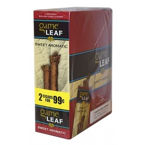 Game Leaf Cigars Tropical 15 Pouches of 2