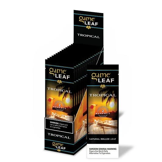 Game Leaf Cigars White Chocolate 15 Pouches of 2