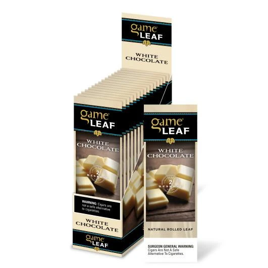 Game Leaf Cigars White Peach 15 Pouches of 2