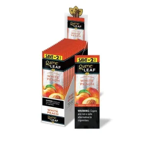 Game Leaf Cigars White Russian 15 Pouches of 2