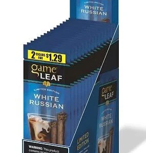 Game Leaf Cigars Wild Berry 15 Pouches of 2
