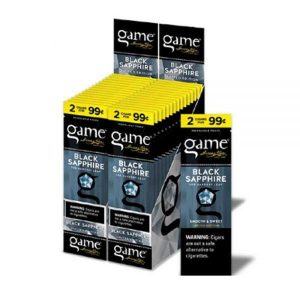 Game Cigarillos Foil Blue 30 Pouches of 2