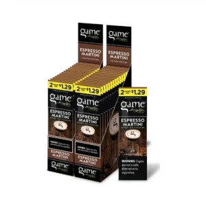 Game Cigarillos Foil Grape 30 Pouches of 2
