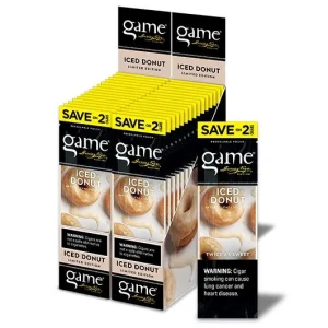 Game Cigarillos Foil Mango 30 Pouches of 2
