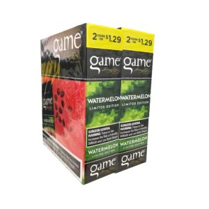 Game Cigarillos Foil Natural Silver 30 Pouches of 2