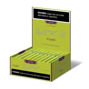 Game Cigars Palma White Grape 40Ct.Box
